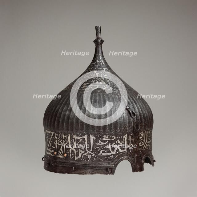 Turban Helmet, Iranian, late 15th century. Creator: Unknown.