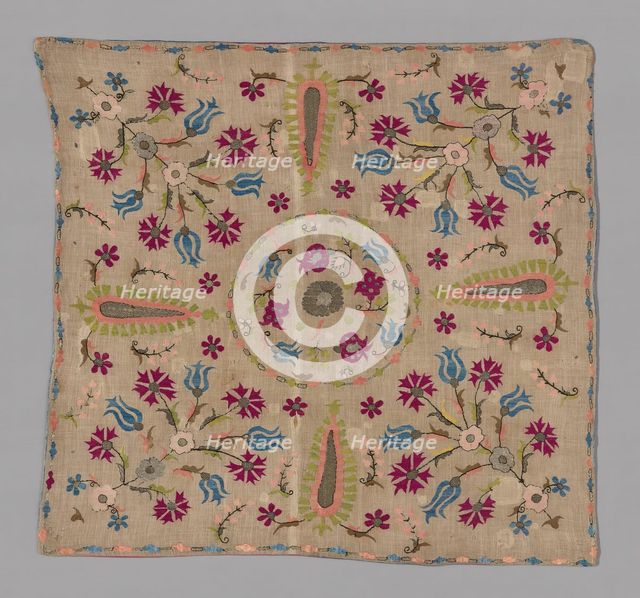 Turban Panel, Turkey, 1600/1800. Creator: Unknown.