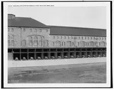 Turbines, Lake Superior Power Co. Plant, Sault Ste. Marie, Mich., (1902?). Creator: William H. Jackson