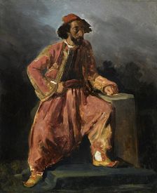 Turc assis. Portrait presume de Paul Barroilhet (1805-1871), 1826
