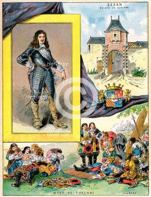 Turenne, Henri de La Tour d’Auvergne, marshal of France, 1898. Artist: Gilbert