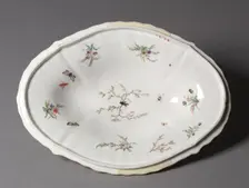 Tureen (cover), c. 1751- 1752. Creator: Vincennes Factory (French); Louis-Denis Armand (French), probably painted by