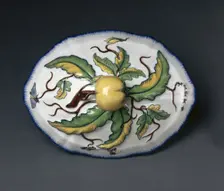 Tureen (cover), c. 1870. Creator: Creil Factory (French); Félix Bracquemond (French, 1833-1914)