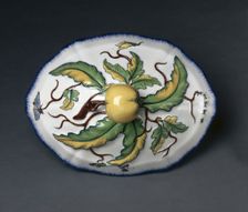 Tureen (cover), c. 1870. Creator: Creil Factory (French); Félix Bracquemond (French, 1833-1914)