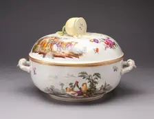 Tureen, Gotha, c. 1783/1805. Creator: Gotha Porcelain Factory