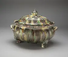 Tureen, Staffordshire, 1750/65. Creator: Staffordshire Potteries