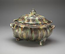 Tureen, Staffordshire, 1750/65. Creator: Staffordshire Potteries