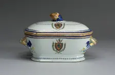 Tureen with Cover, c. 1787/90. Creator: Unknown