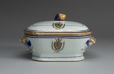 Tureen with Cover, c. 1787/90. Creator: Unknown