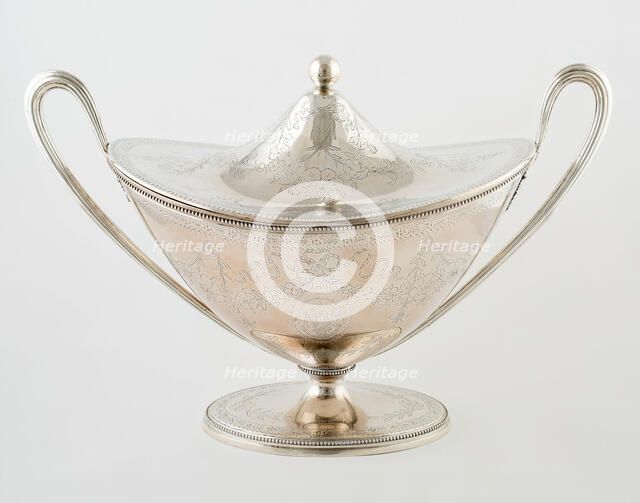 Tureen with Cover, Edinburgh, 1783/84. Creator: William Davie.