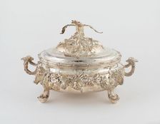 Tureen with Cover, London, 1745/46. Creator: Peter Archambo