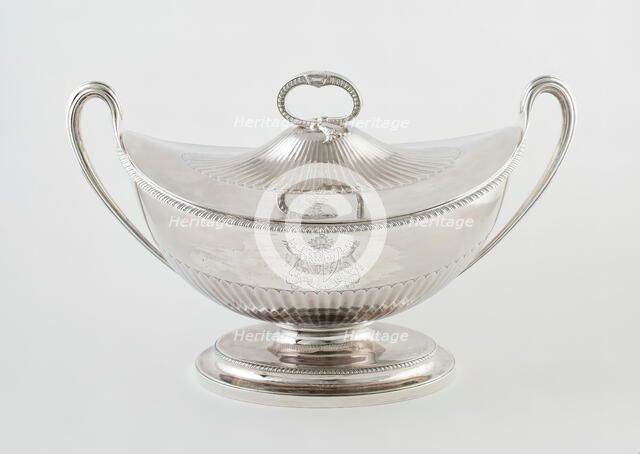 Tureen with Cover, London, 1783/84. Creators: John Wakelin, William Taylor.