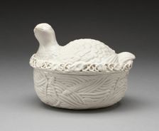 Tureen, Worcester, c. 1760. Creator: Royal Worcester