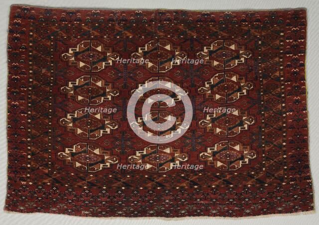 Turkmen Bag Face, 1800s. Creator: Unknown.