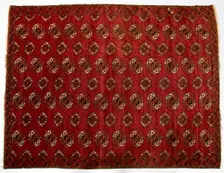 Turkmen Main Carpet , 1870s. Creator: Unknown