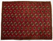 Turkmen Main Carpet , 1870s. Creator: Unknown