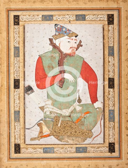 Turkoman Prisoner (image 2 of 2), Second half of 16th century. Creator: Unknown.