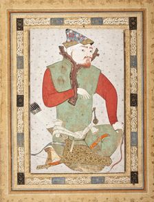 Turkoman Prisoner (image 2 of 2), Second half of 16th century. Creator: Unknown