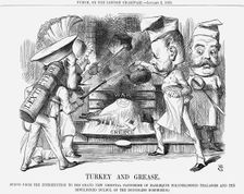 Turkey and Grease 1869. Creator: John Tenniel