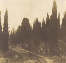 Turkey: Scutari Cemetery, 1852. Creator: Ernest de Caranza