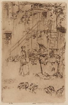 Turkeys, 1879-1880. Creator: James Abbott McNeill Whistler