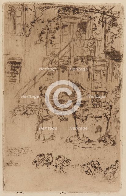 Turkeys, 1879-1880. Creator: James Abbott McNeill Whistler.