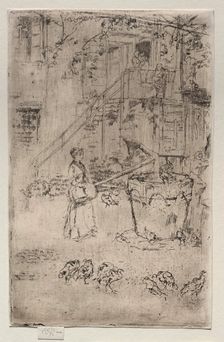 Turkeys, 1886. Creator: James McNeill Whistler (American, 1834-1903)