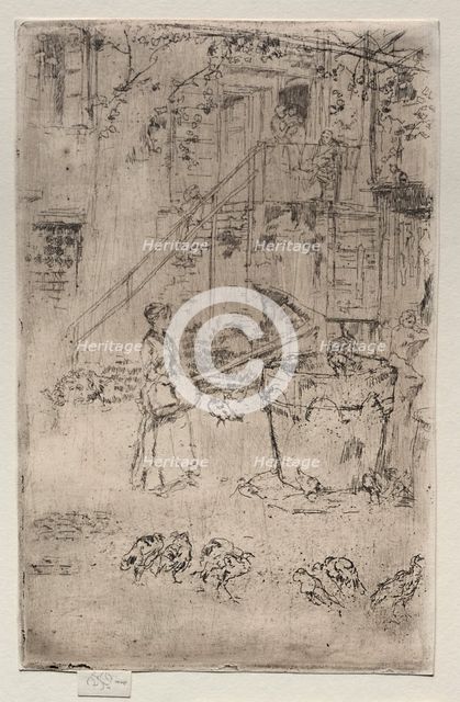 Turkeys, 1886. Creator: James McNeill Whistler (American, 1834-1903).