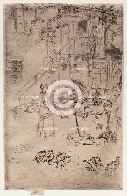 Turkeys. Creator: James McNeill Whistler (American, 1834-1903).