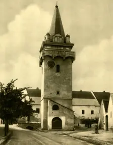 Türkenturm, Breitenbrunn, Burgenland, Austria, c1935. Creator: Unknown