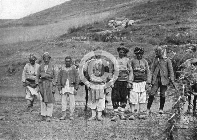 'Turkish Villagers of Yeni Cheri near Erzinjan', c1906-1913, (1915). Creator: Mark Sykes.
