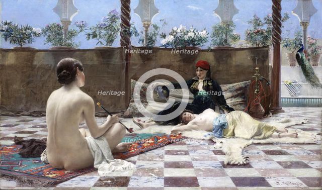 Turkish Women, 1893. Artist: Bredt, Ferdinand Max (1860-1921)