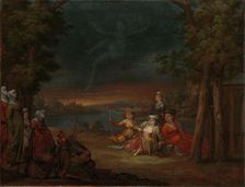 Turkish Women in the Countryside near Istanbul, c.1720-c.1737. Creator: Jean Baptiste Vanmour