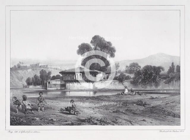 Turkish Barrack, 1823-60. Creator: Alexandre Gabriel Decamps.
