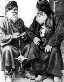 Turkish Cypriot men spinning, 1936