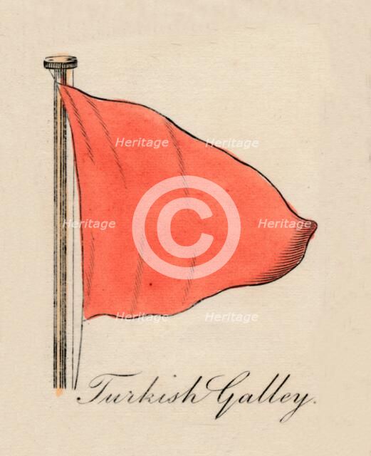 'Turkish Galley', 1838. Artist: Unknown.