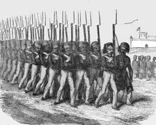 'Turkish Infantry 1854. Creator: Unknown