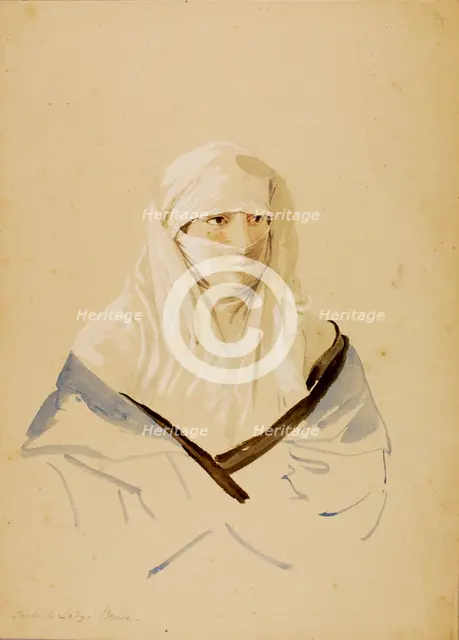 Turkish Lady of Brusa, n.d. Creator: Miner Kilbourne Kellogg.