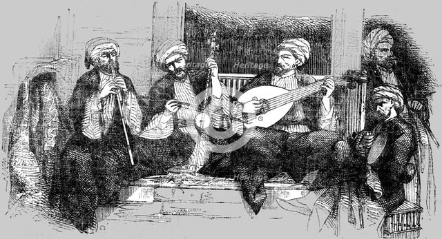 'Turkish Musicians', 1854. Creator: Unknown.