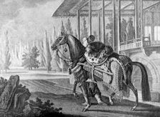 Turkish Pasha's Arabian hack, 1722 (1938)