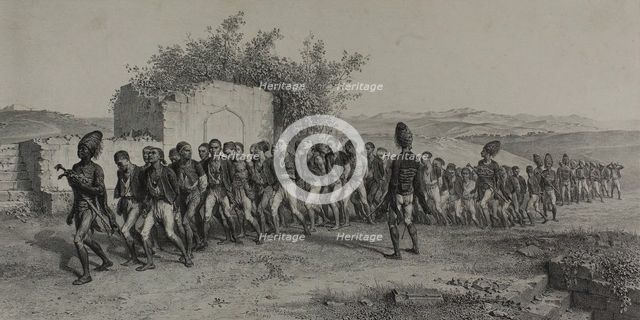 Turkish Recruits Near Smyrna, November 10, 1837, 1847. Creator: Auguste Raffet.