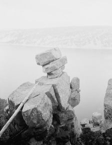 Turk's Head, Devil's Lake, Wis., between 1880 and 1899. Creator: Unknown