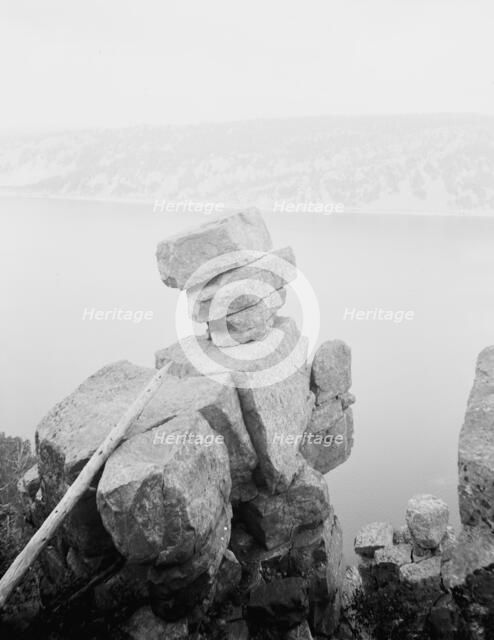Turk's Head, Devil's Lake, Wis., between 1880 and 1899. Creator: Unknown.