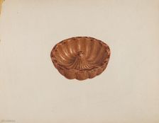 Turk's Head Mold, c. 1940. Creator: Isadore Goldberg