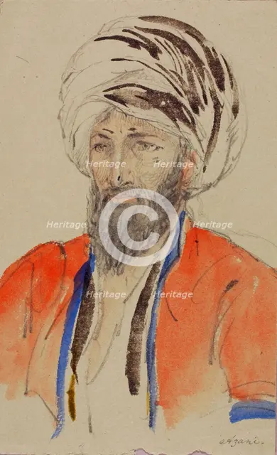 Turk, Azani, n.d. Creator: Miner Kilbourne Kellogg.