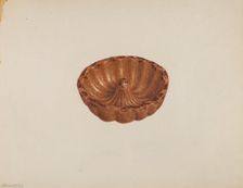 Turk's Head Mold, c. 1940. Creator: Isadore Goldberg