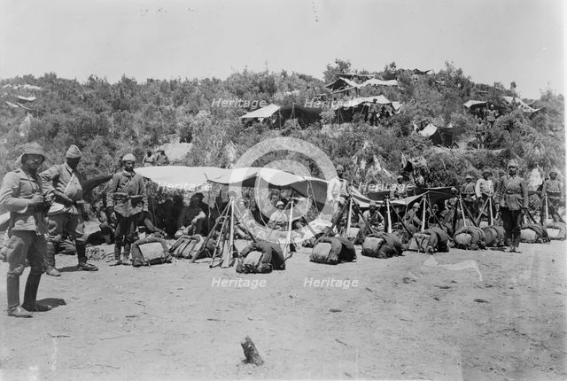 Turk soldiers, Gallipoli, between 1915 and 1916. Creator: Bain News Service.