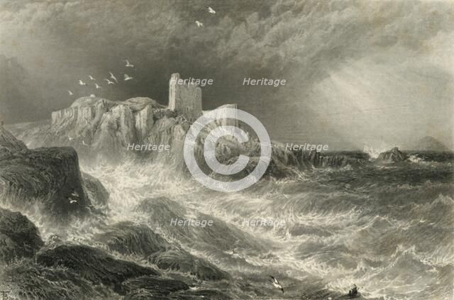 'Turnbury Castle', c1870.