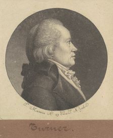 Turner, 1797. Creator: Charles Balthazar Julien Févret de Saint-Mémin