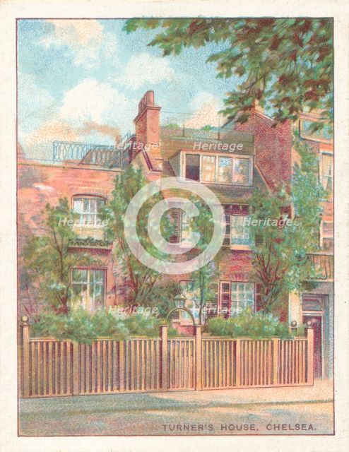 'Turner's House, Chelsea', 1929. Artist: Unknown.
